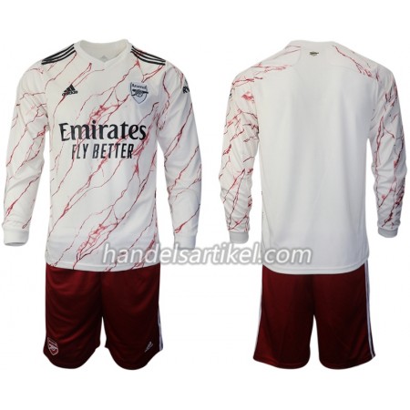 Arsenal Kinder Auswärts Trikotsatz 2020/21 Langarm (+ Kurze Hosen)